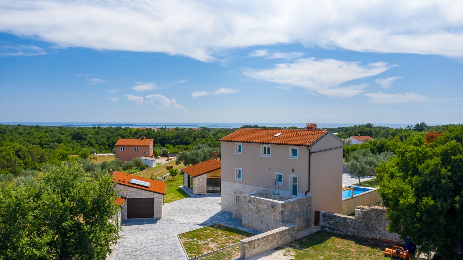 The view from Villa Kata