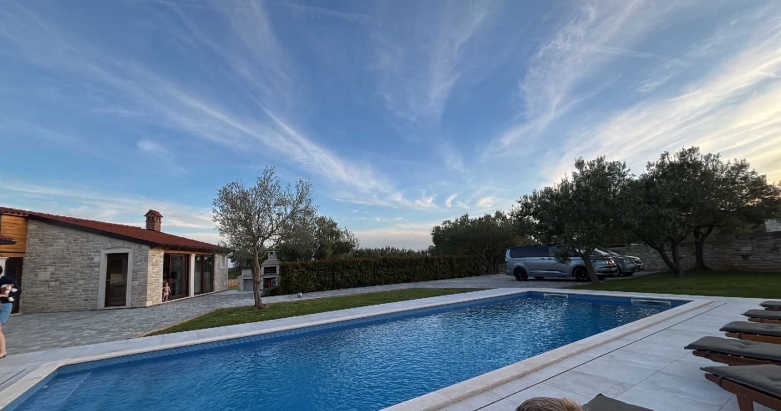 The pool at Villa Kata