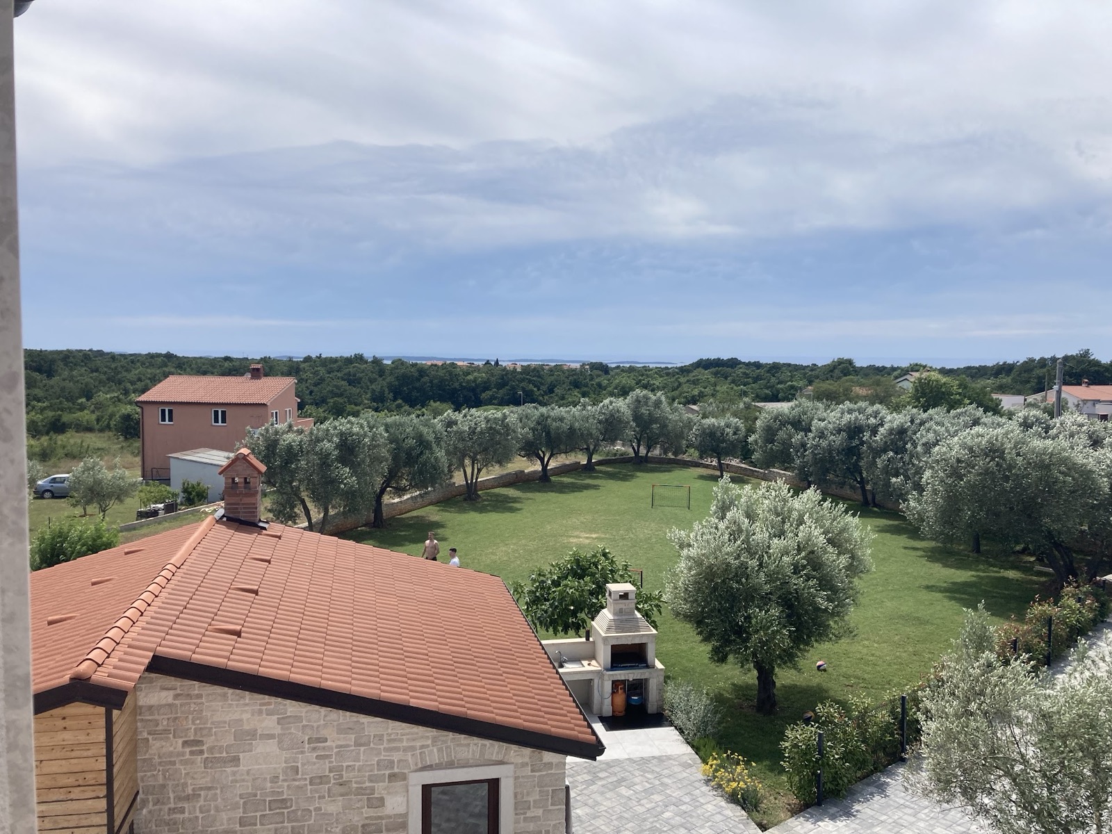The view from Villa Kata