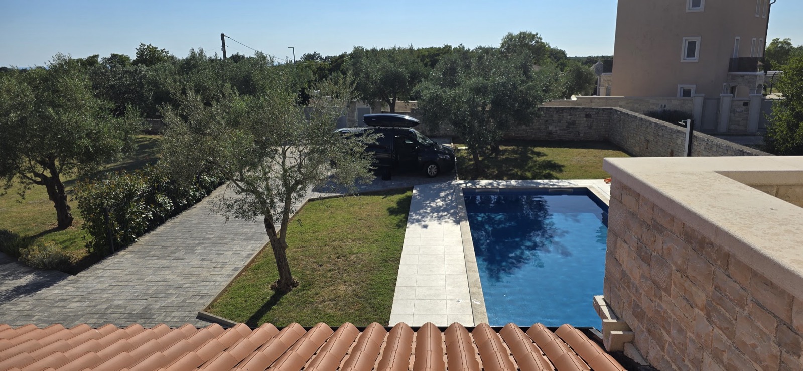 The view from Villa Kata